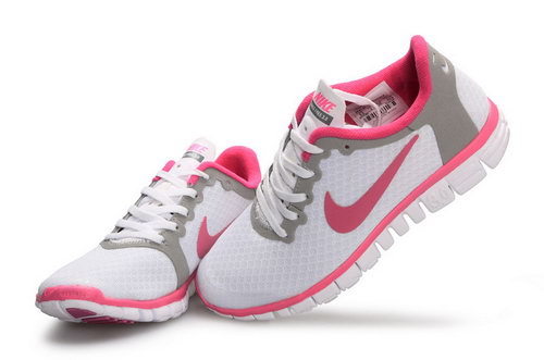 Nike Free 3.0 Womens White Pink Korea
